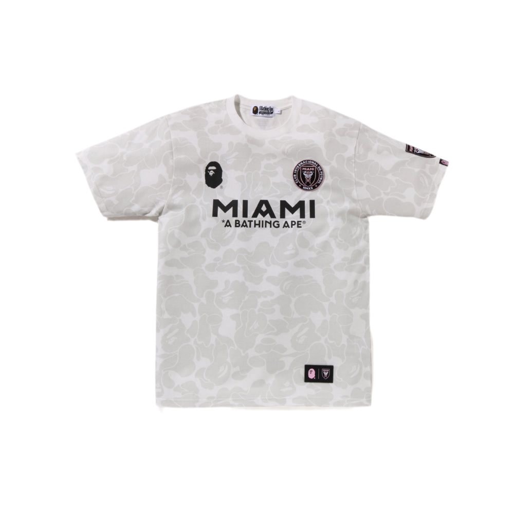 Bape X Inter Miami Jersey- Grey