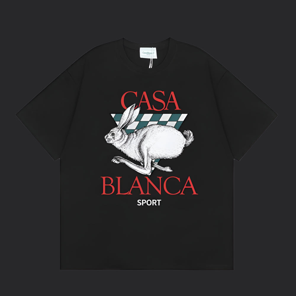 Casablanca T-Shirt- Black