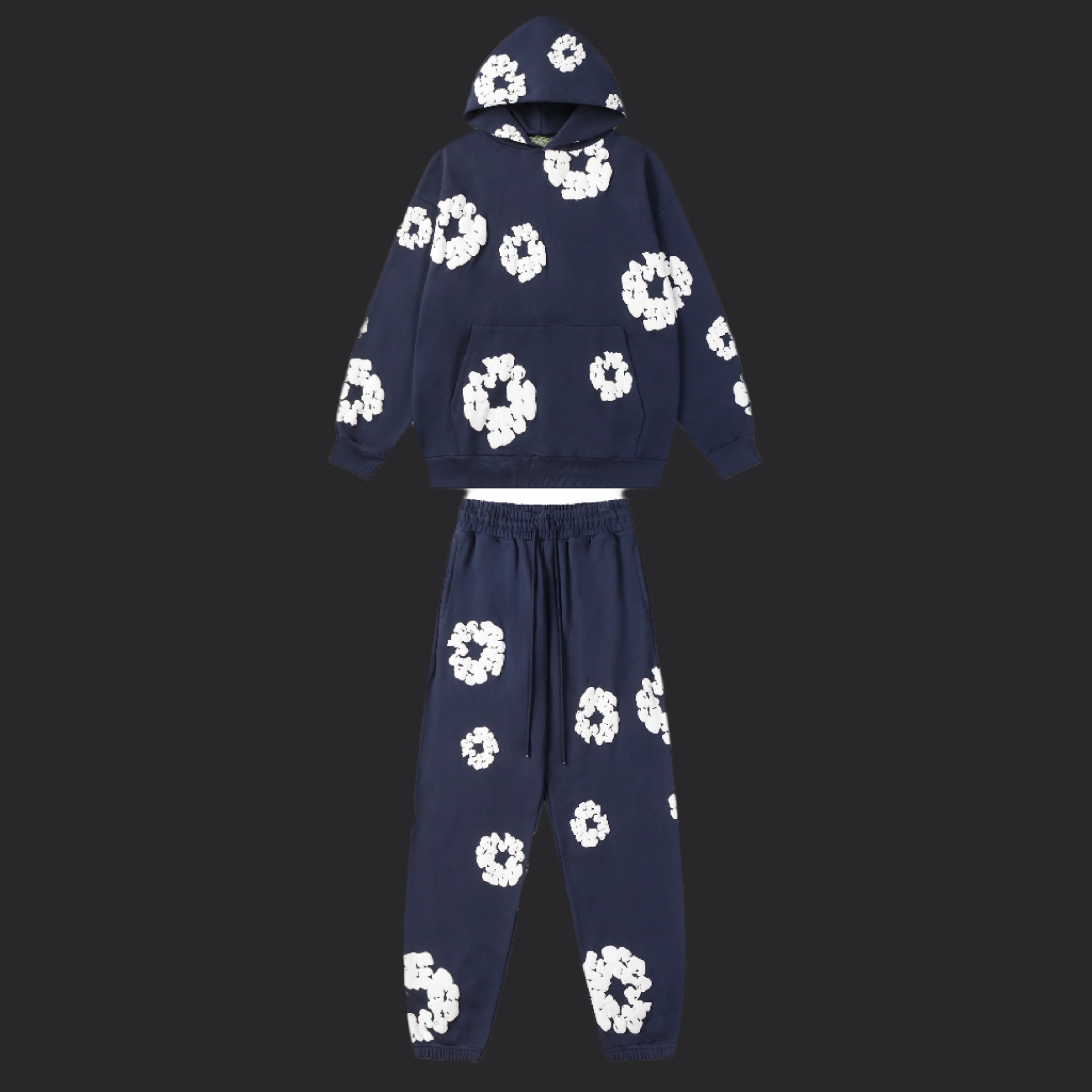 Denim Tears Tracksuit- Navy Blue
