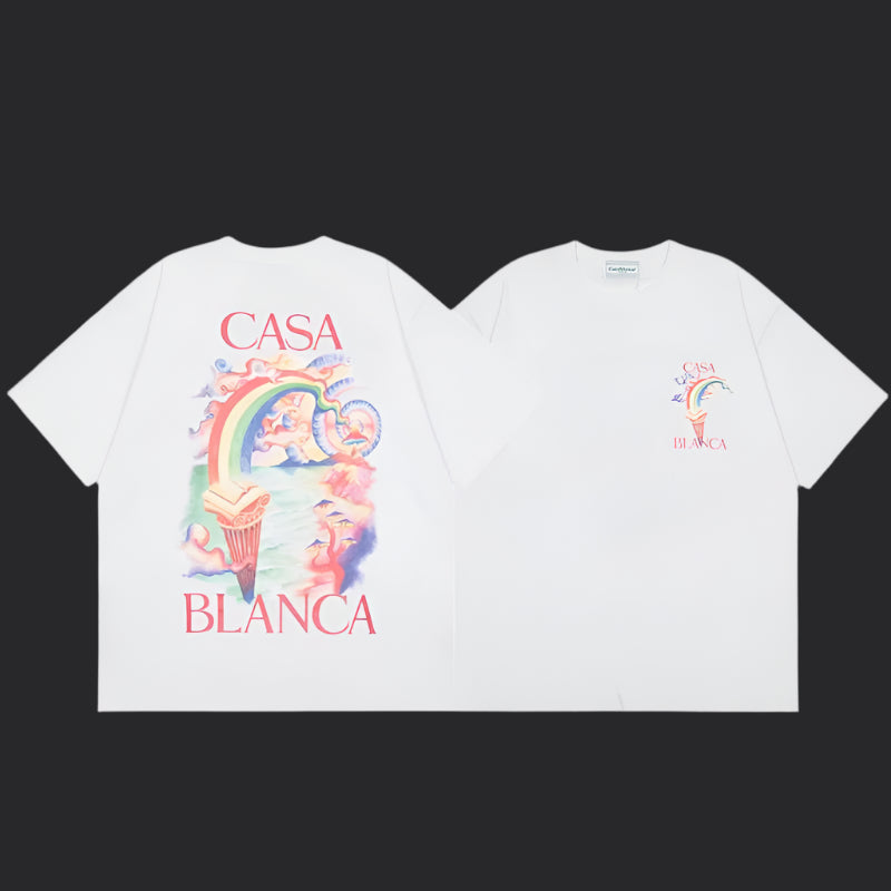Casablanca T-Shirt- White