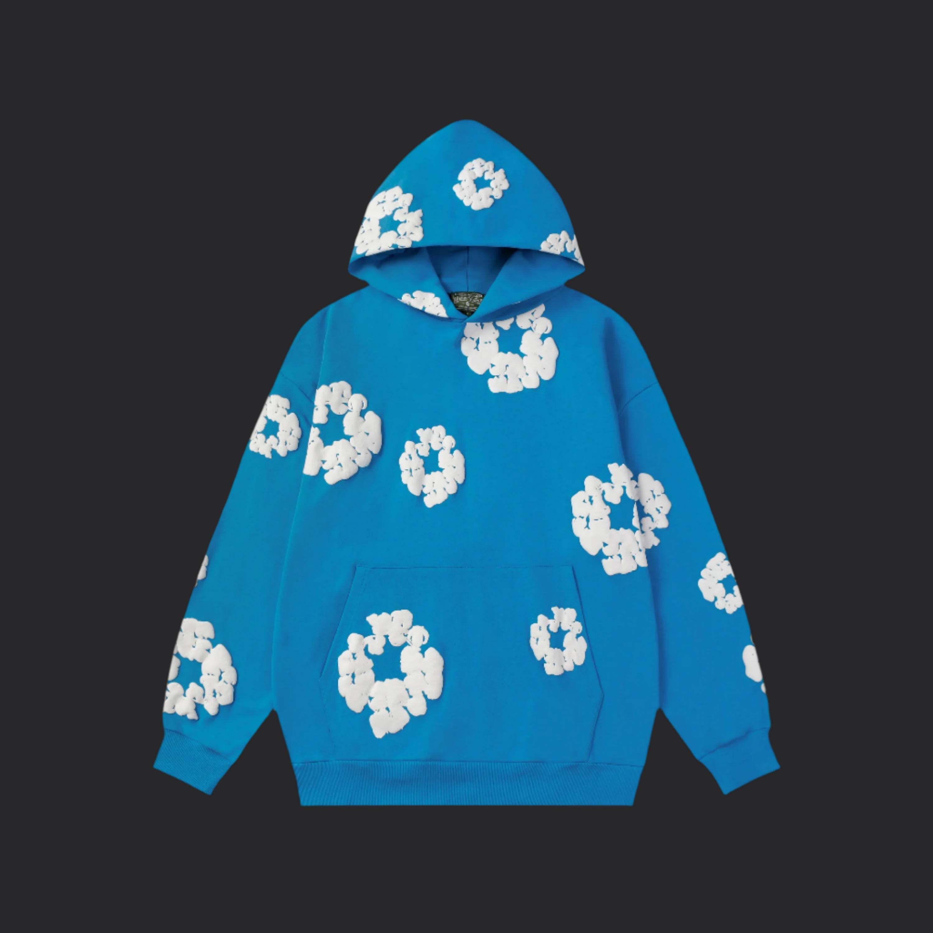 Denim Tears Hoodie- Light Blue