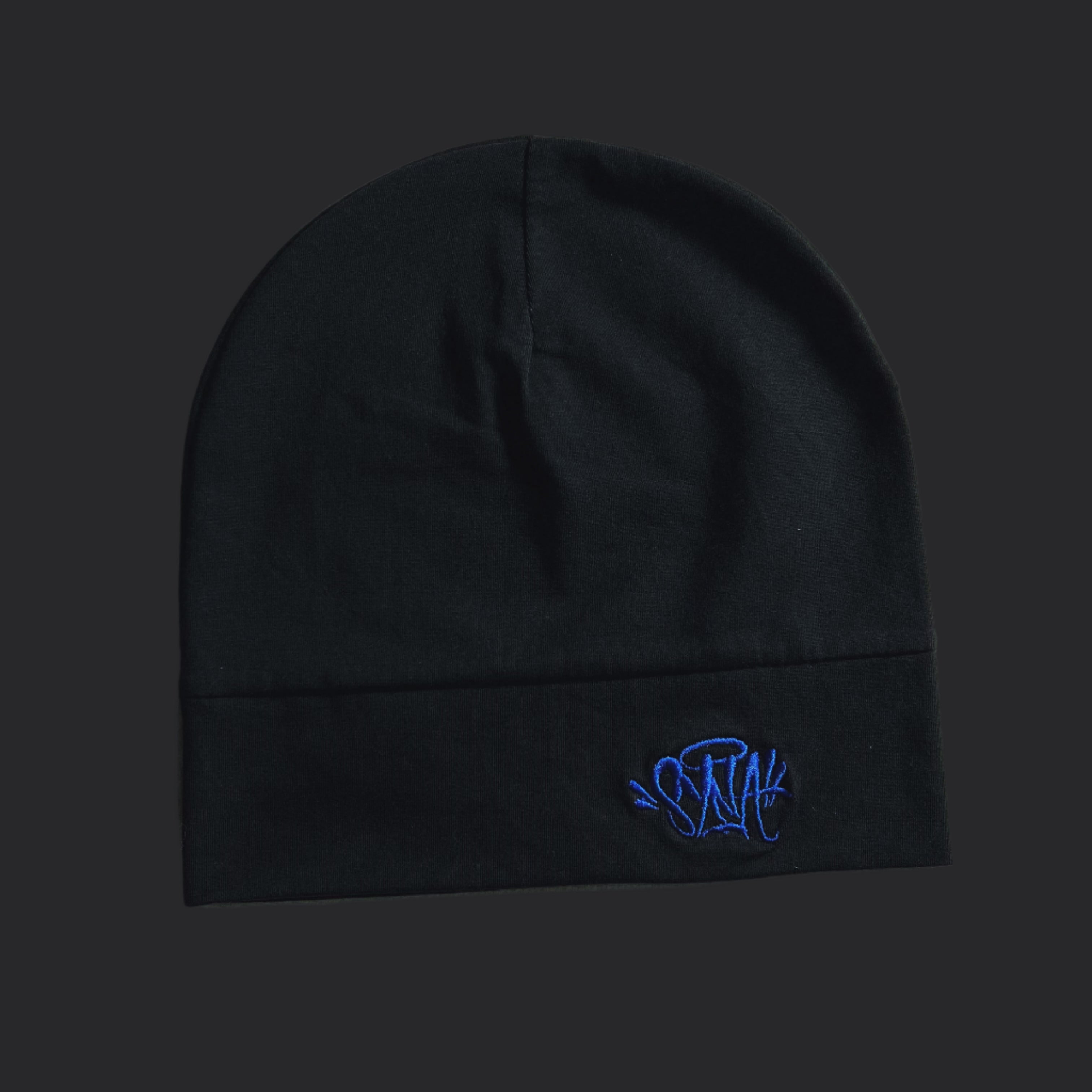 Syna World Skull Beanie- Black/Blue