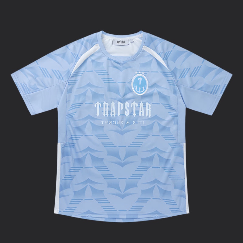 Trapstar Irongate Carnival Edition Football Jersey- Baby Blue