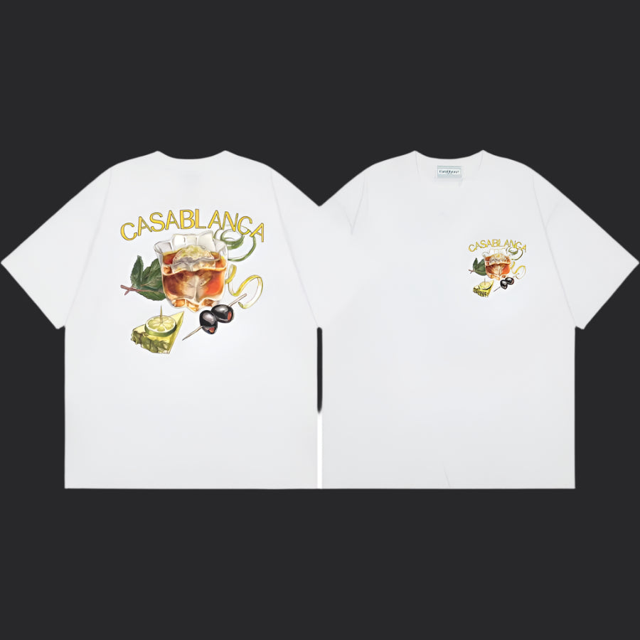 Casablanca T-Shirt- White