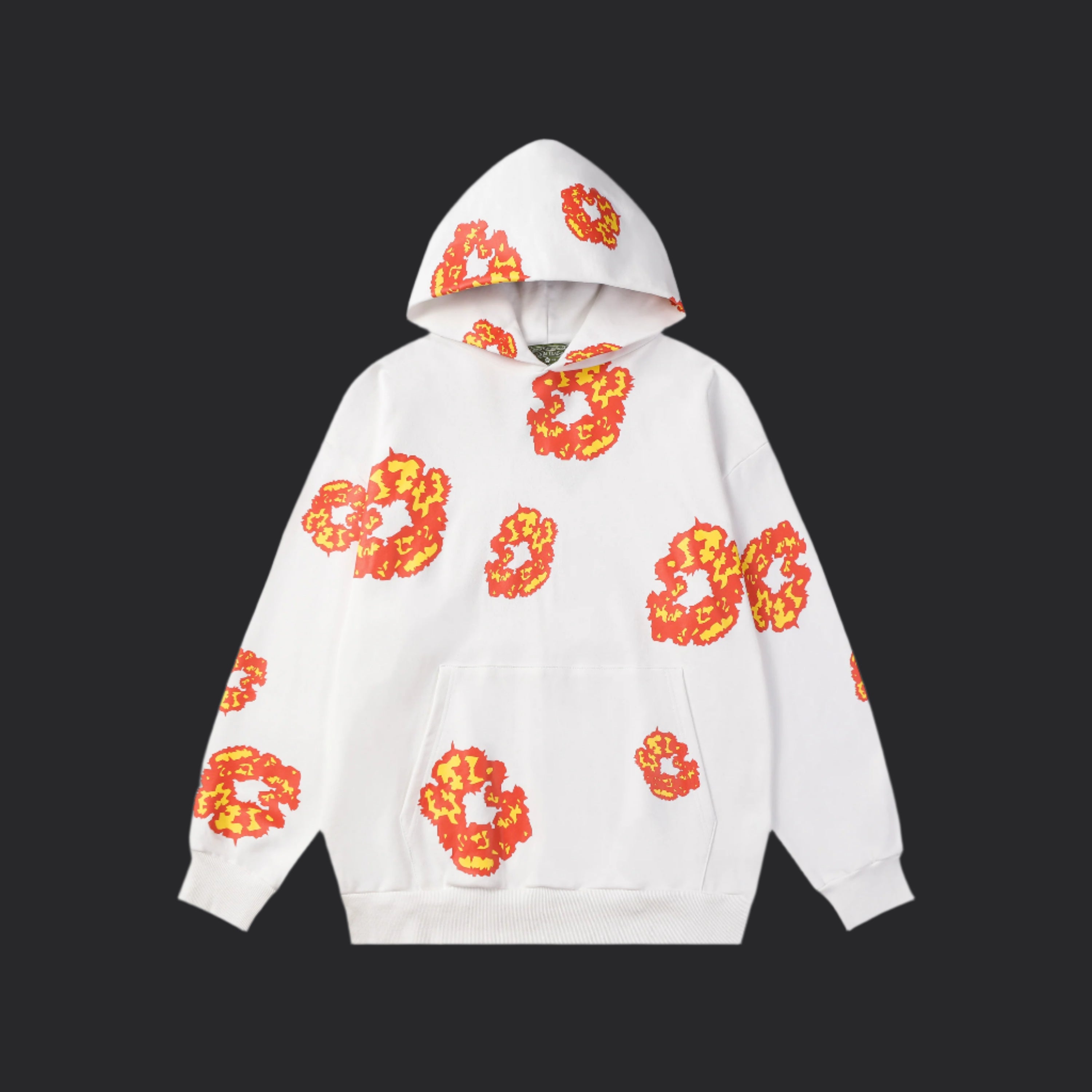Denim Tears X Offset Hoodie- White