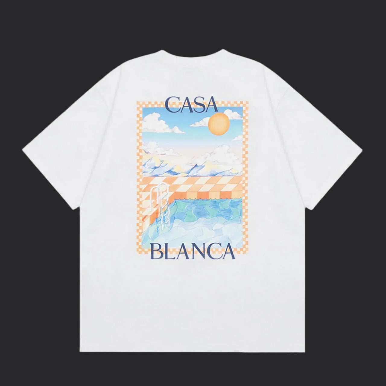 Casablanca T-Shirt- White
