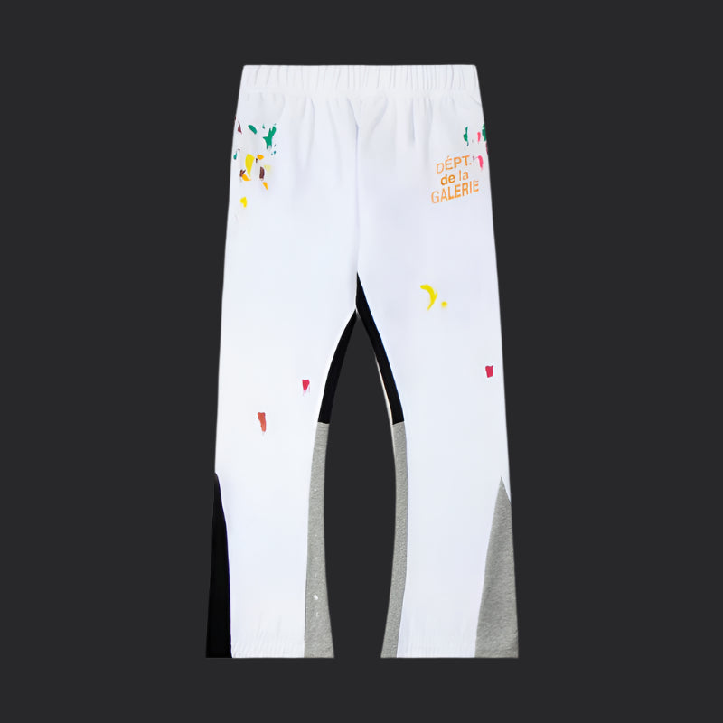 Dept de la Gallerie Baggy Sweats- White