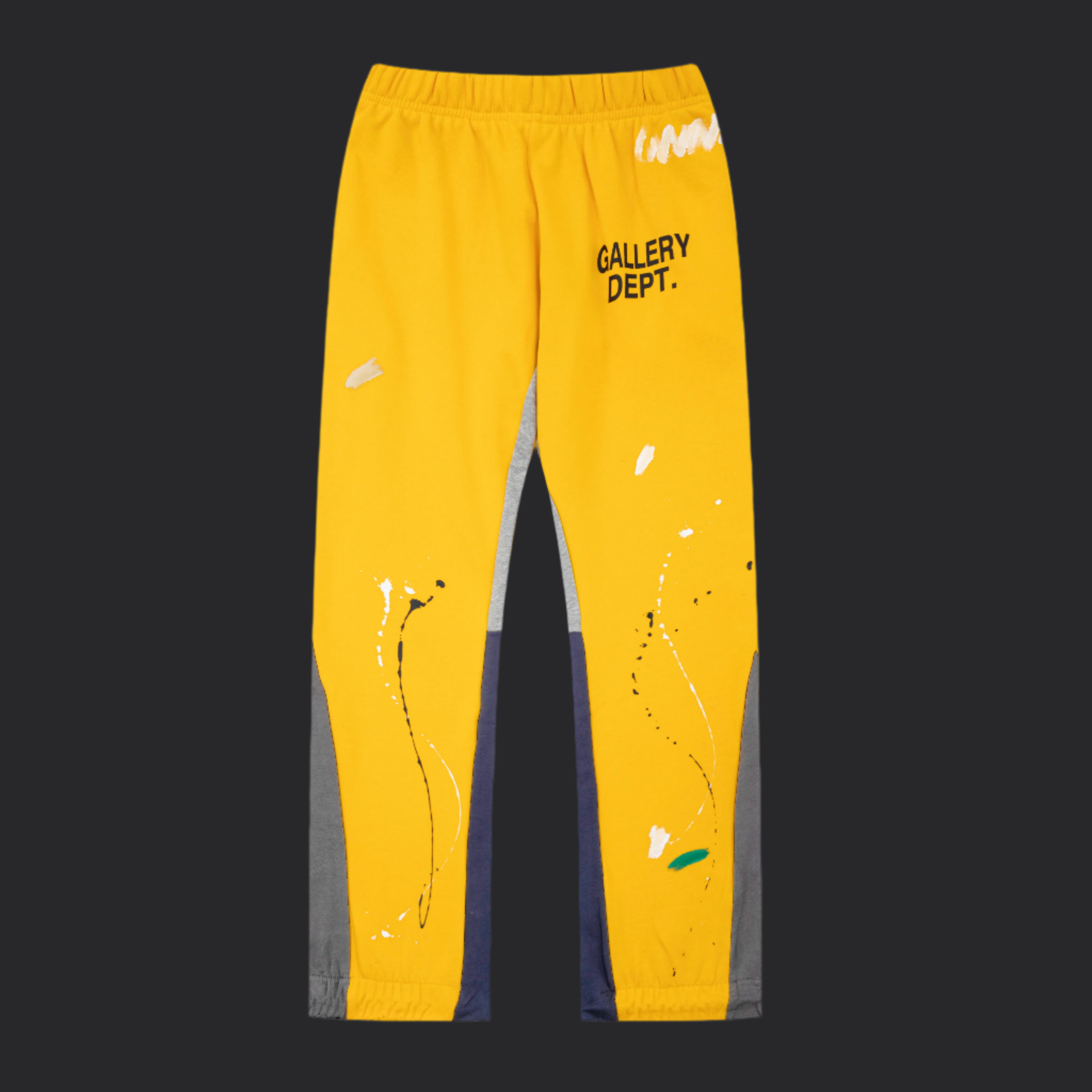 Gallery Dept Baggy Sweats- Yellow