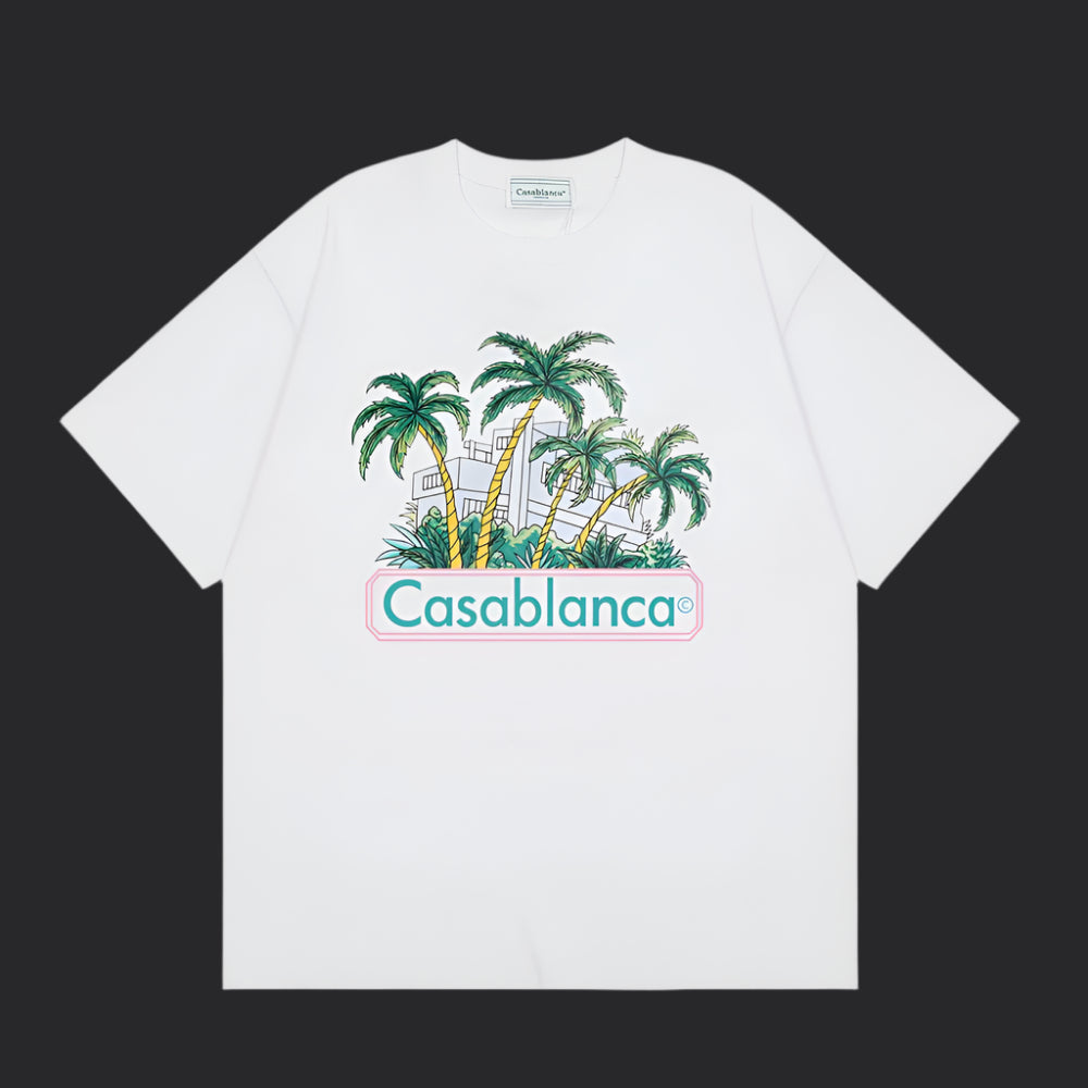 Casablanca T-Shirt- White