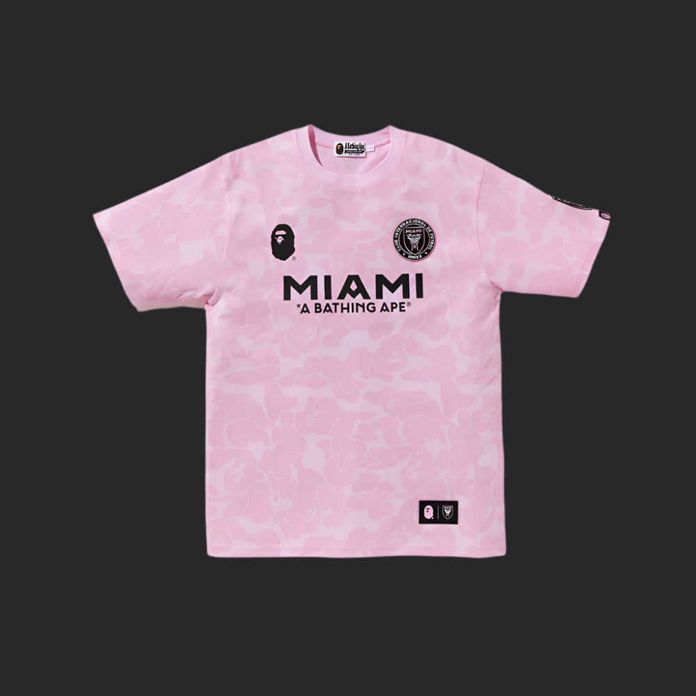 Bape X Inter Miami Jersey- Pink