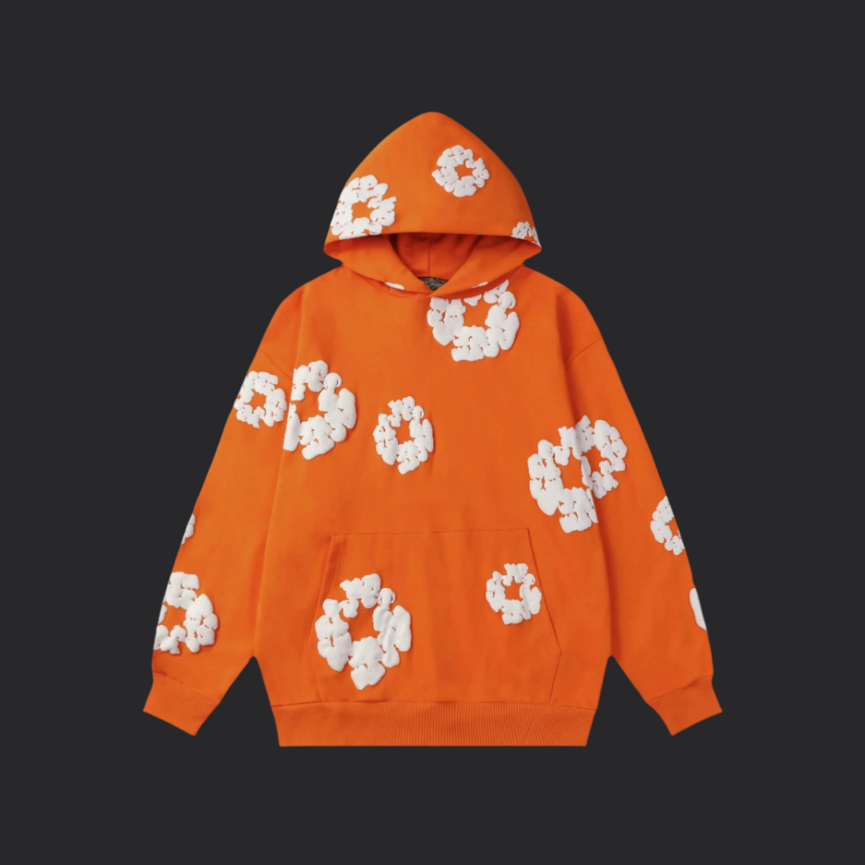 Denim Tears Hoodie- Orange
