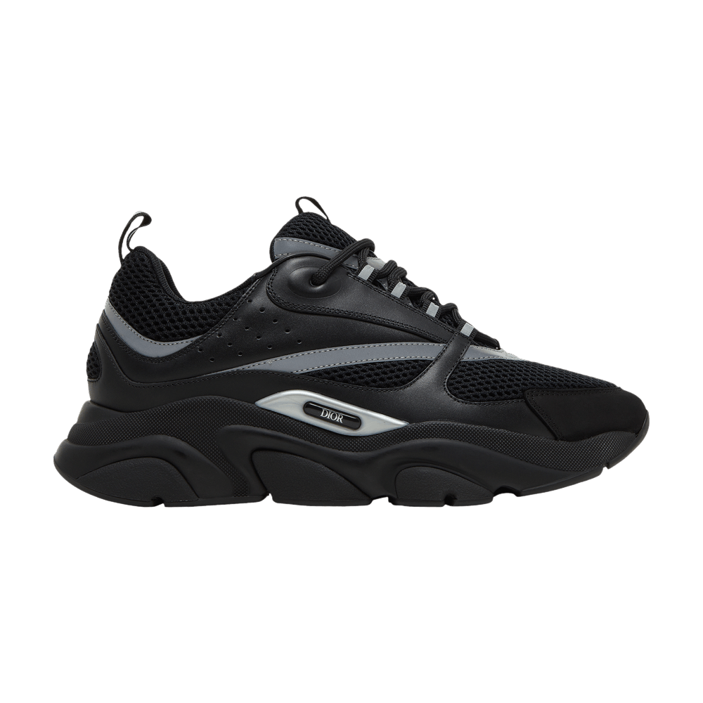 Dior B22- Black Reflective(White)