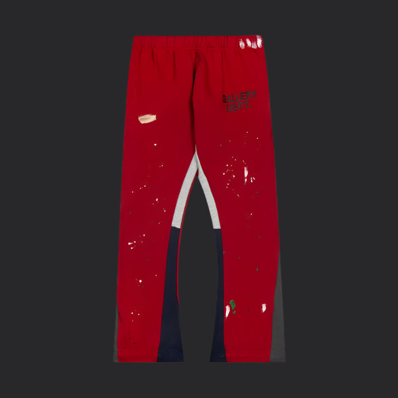 Gallery Dept Baggy Sweats- Red