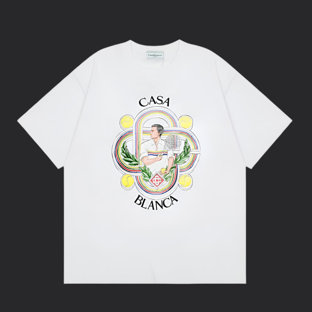Casablanca T-Shirt- White