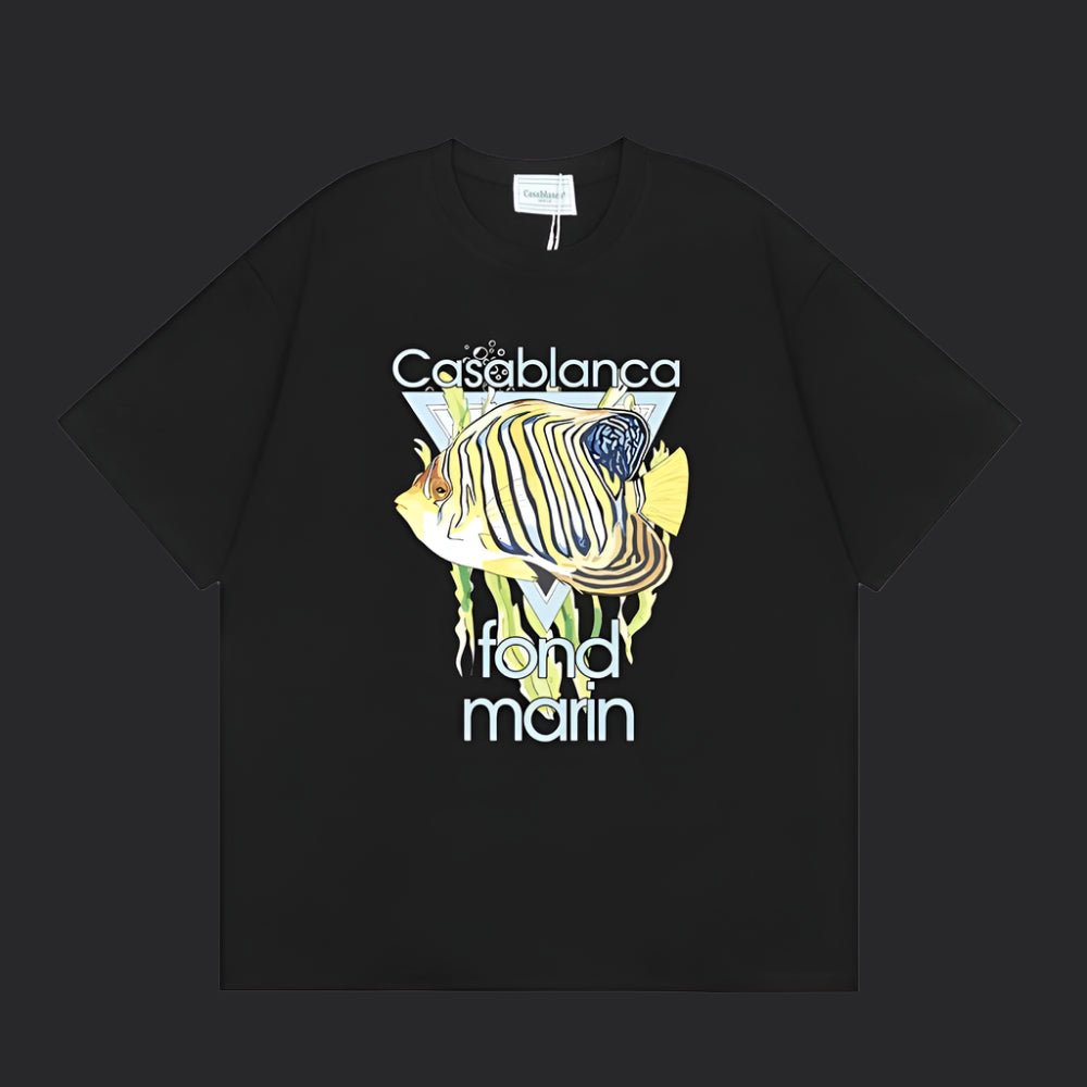 Casablanca T-Shirt- Black