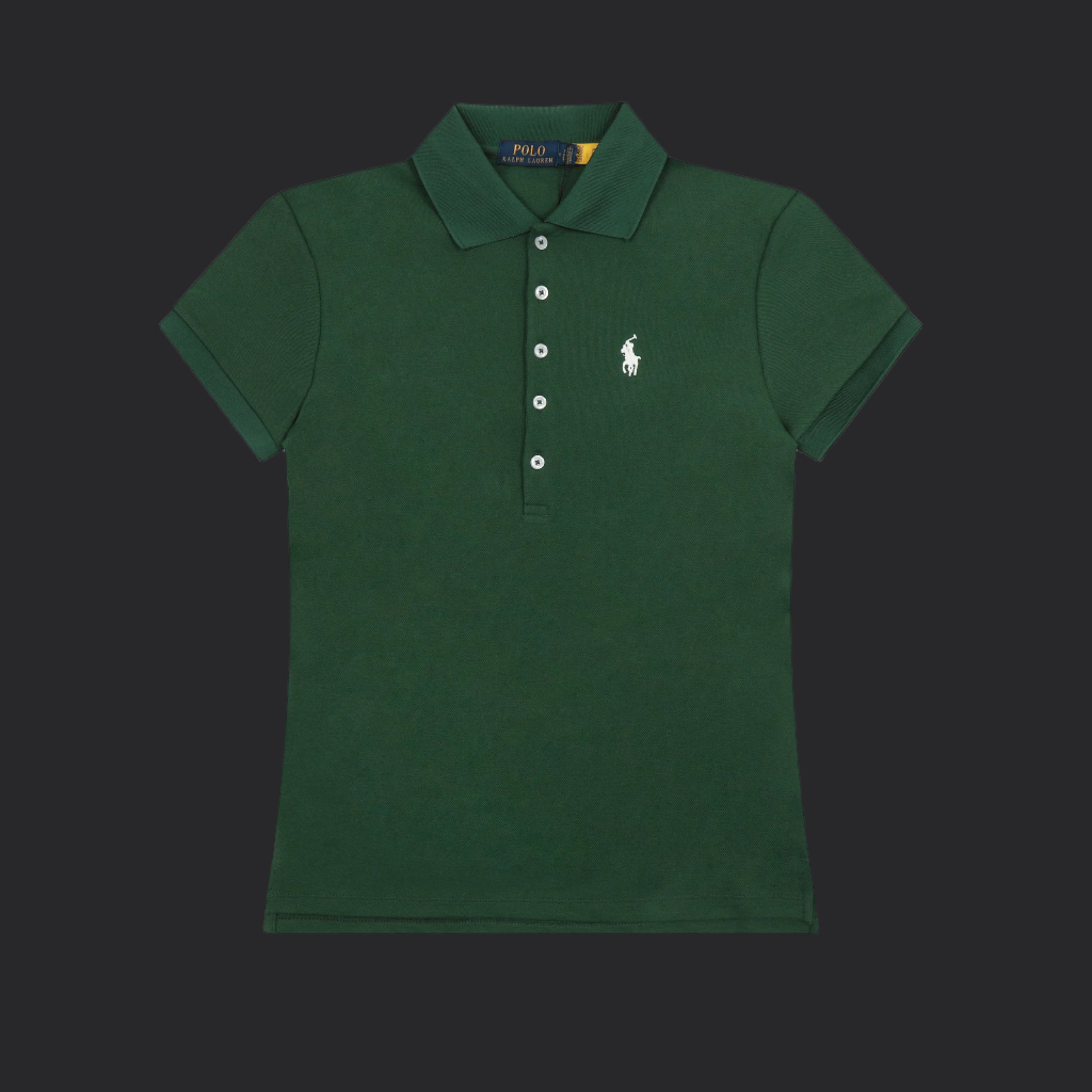 Polo Ralph Lauren Classic T-shirt- Green/White Logo