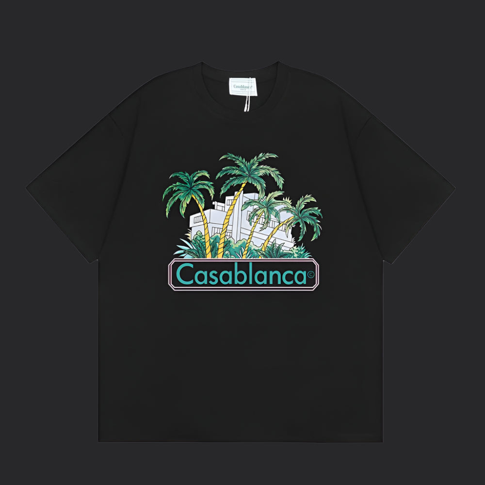 Casablanca T-Shirt- Black