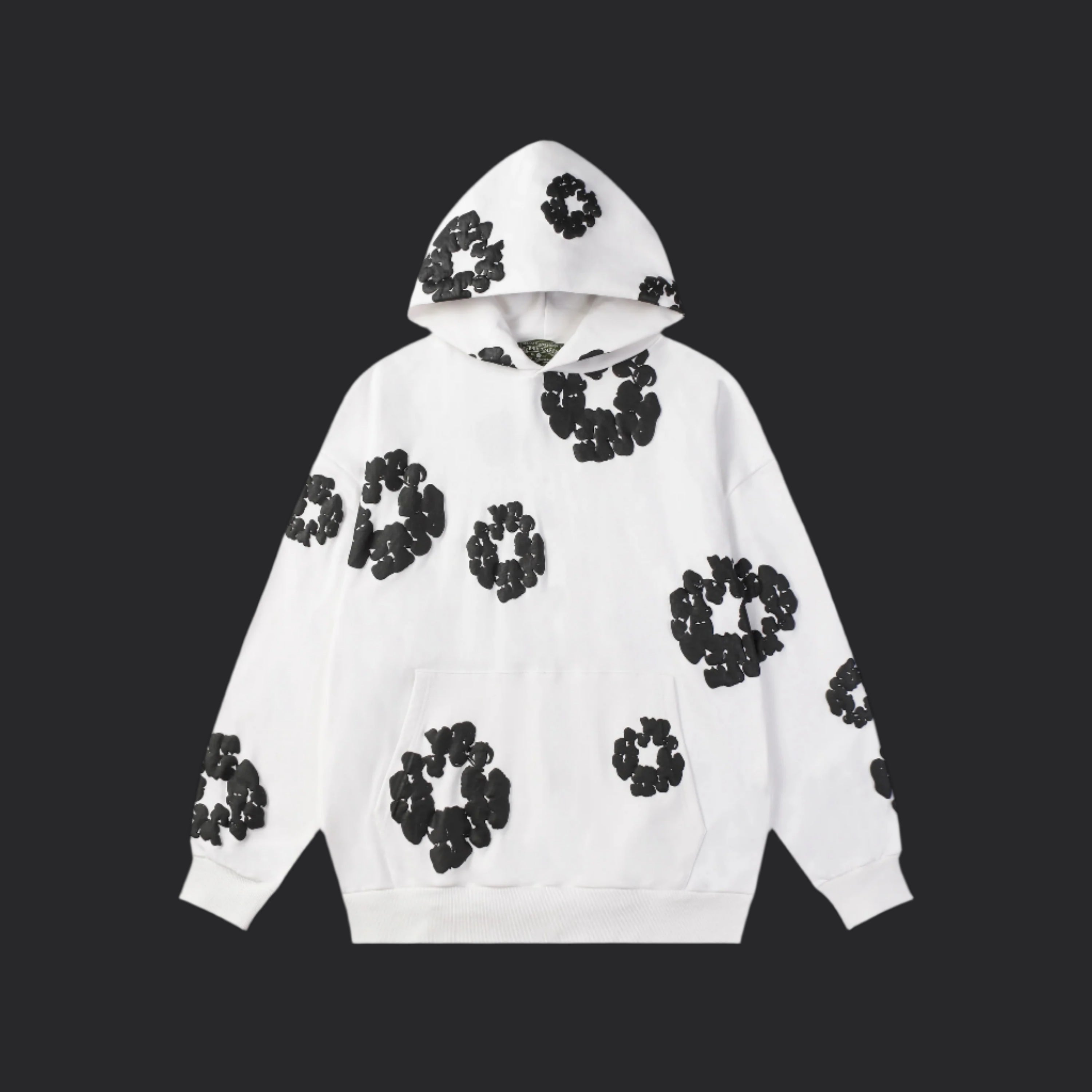 Denim Tears Hoodie- White