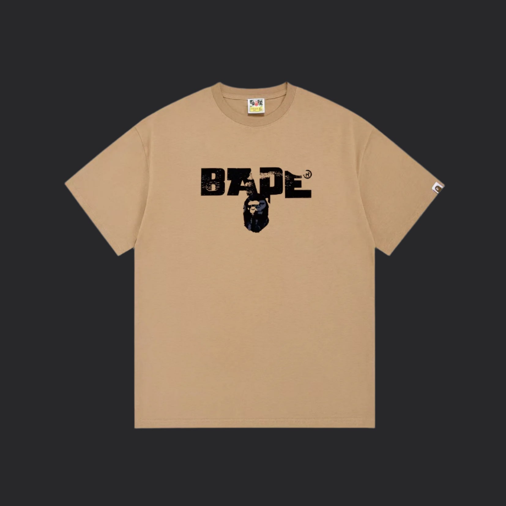 Bape T-Shirt- Brown