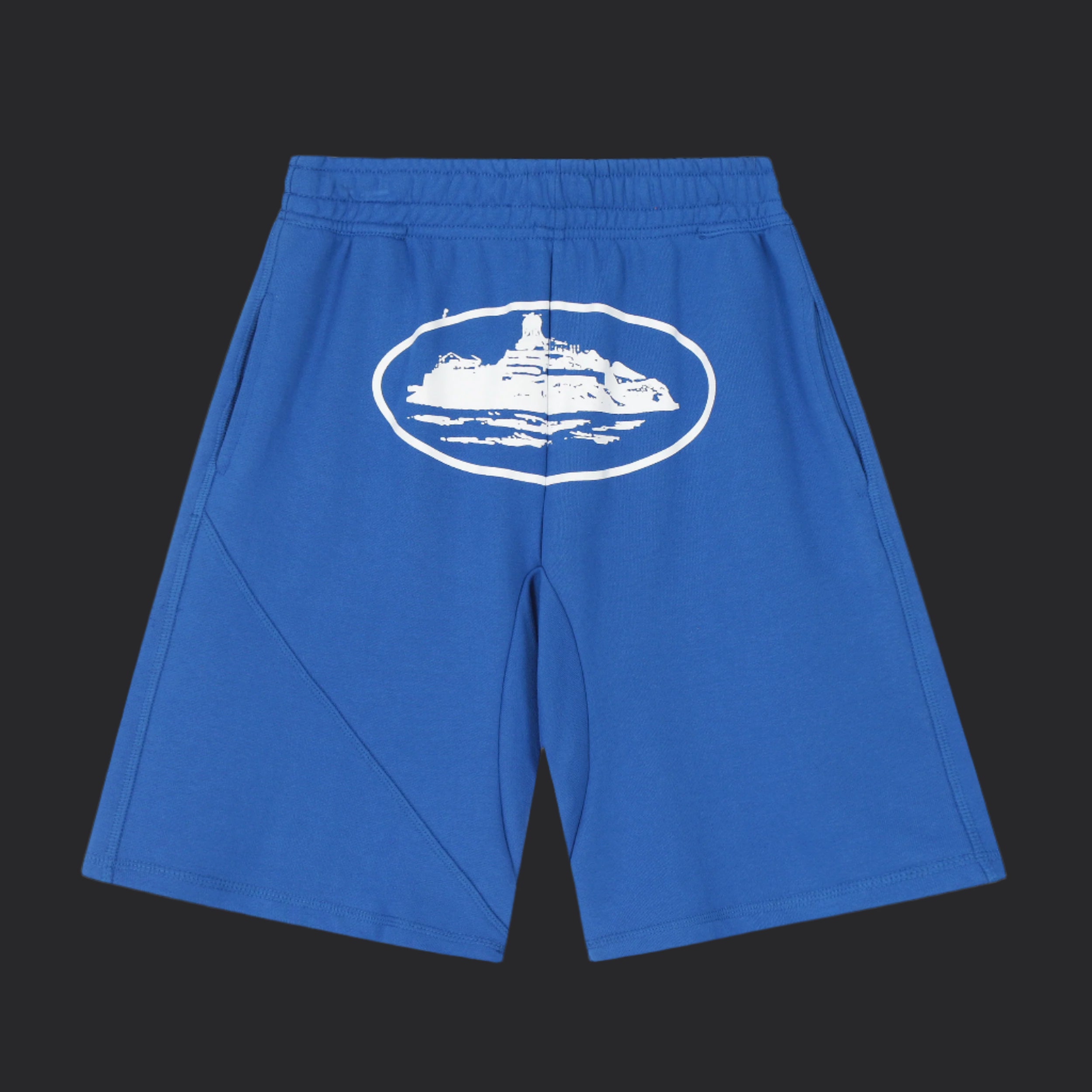 Corteiz Alcatraz Shorts- Blue