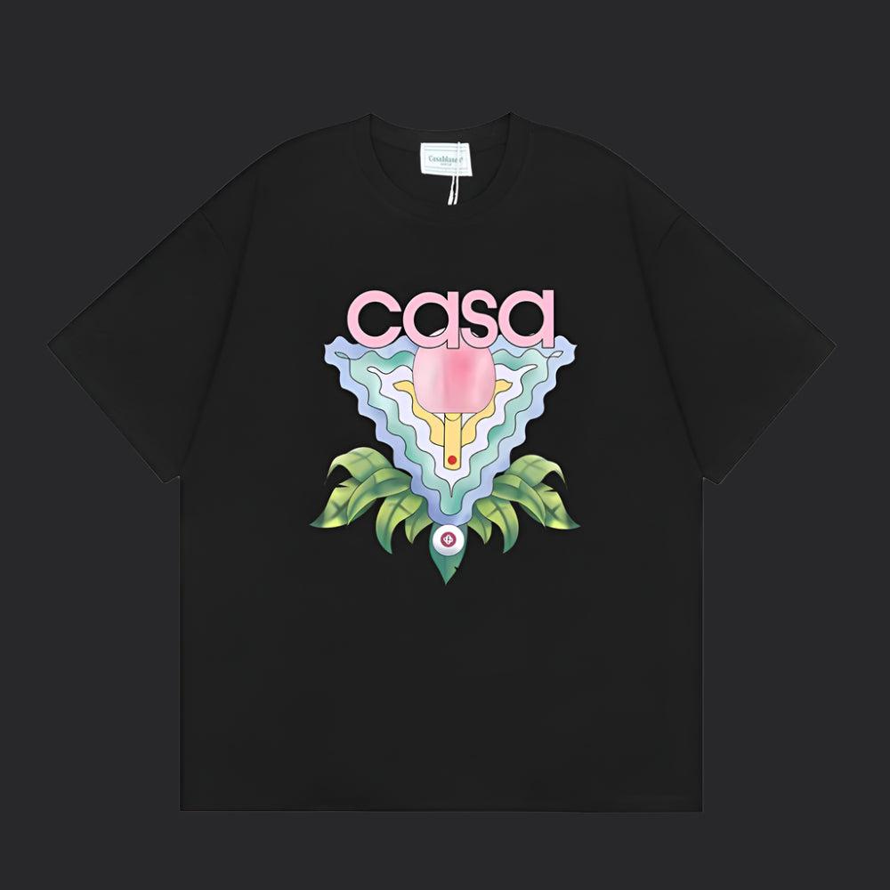 Casablanca T-Shirt- Black