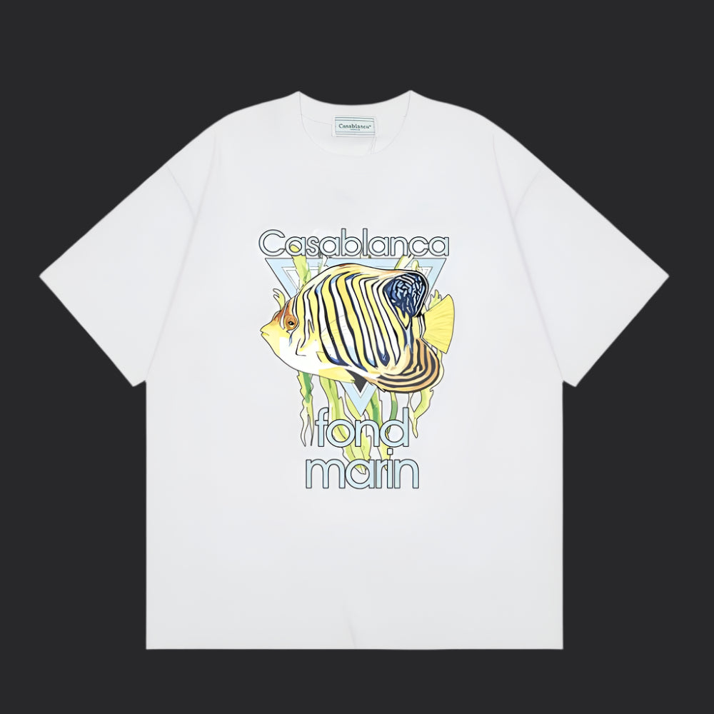 Casablanca T-Shirt- White