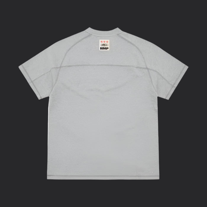 Corteiz HMP Panel Tee- Heather Grey