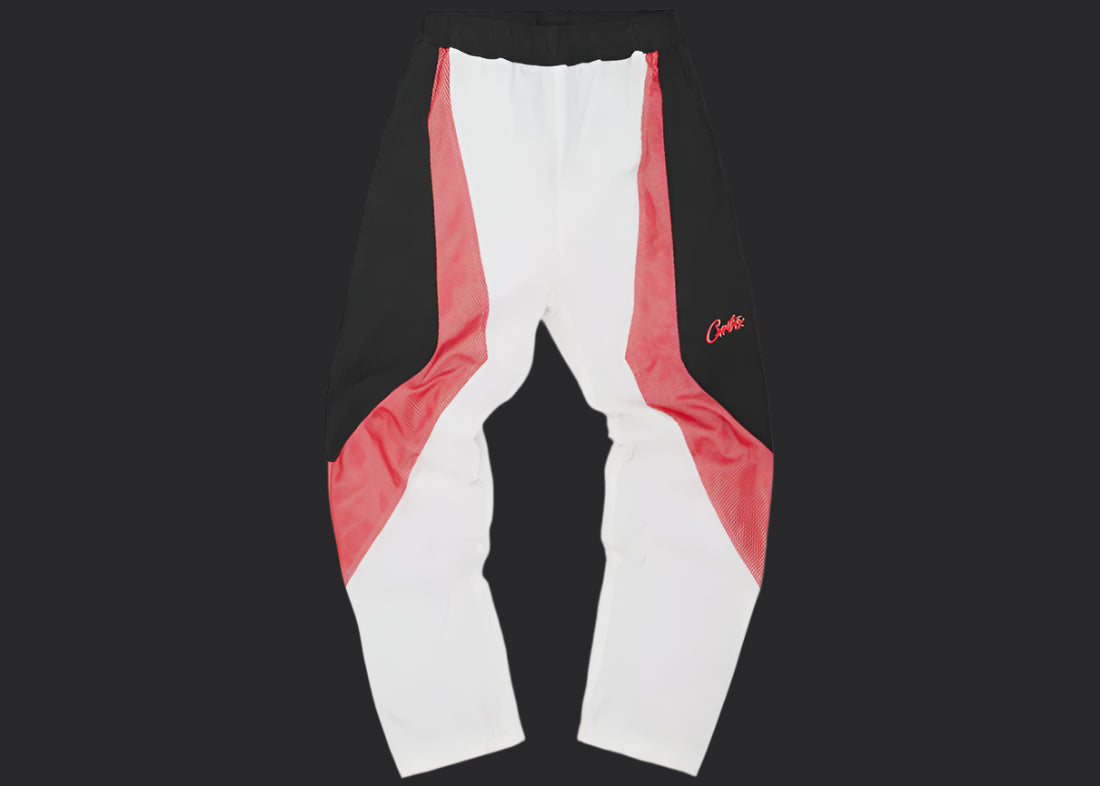 Corteiz Vertigo Shuku Pant- Black/Red