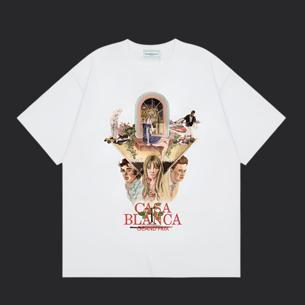 Casablanca T-Shirt- White