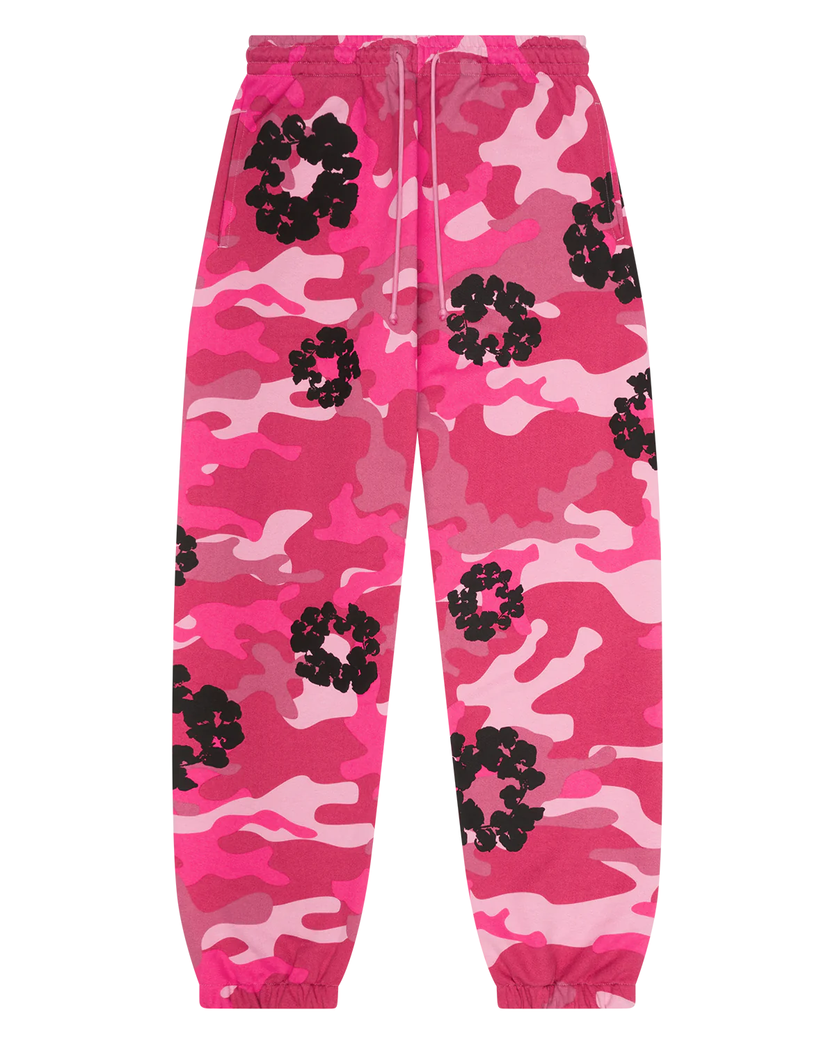 Denim Tears Pink Camo Cotton Wreath Joggers