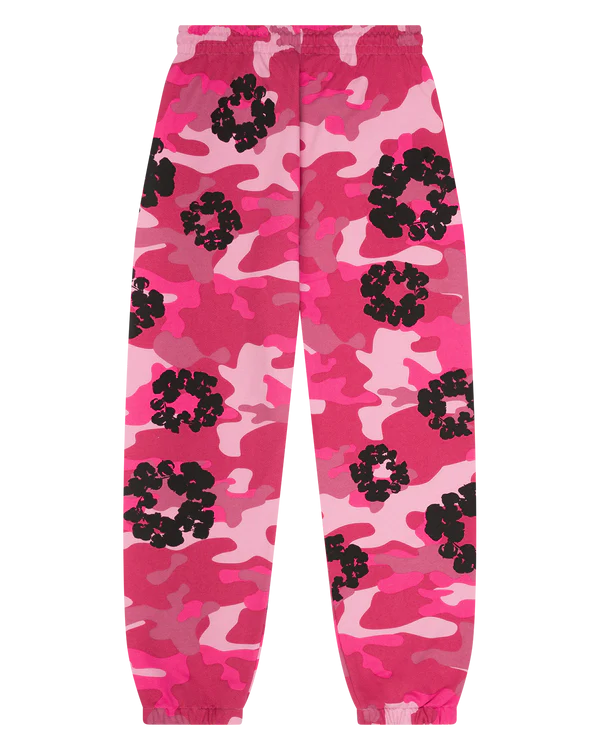 Denim Tears Pink Camo Cotton Wreath Joggers