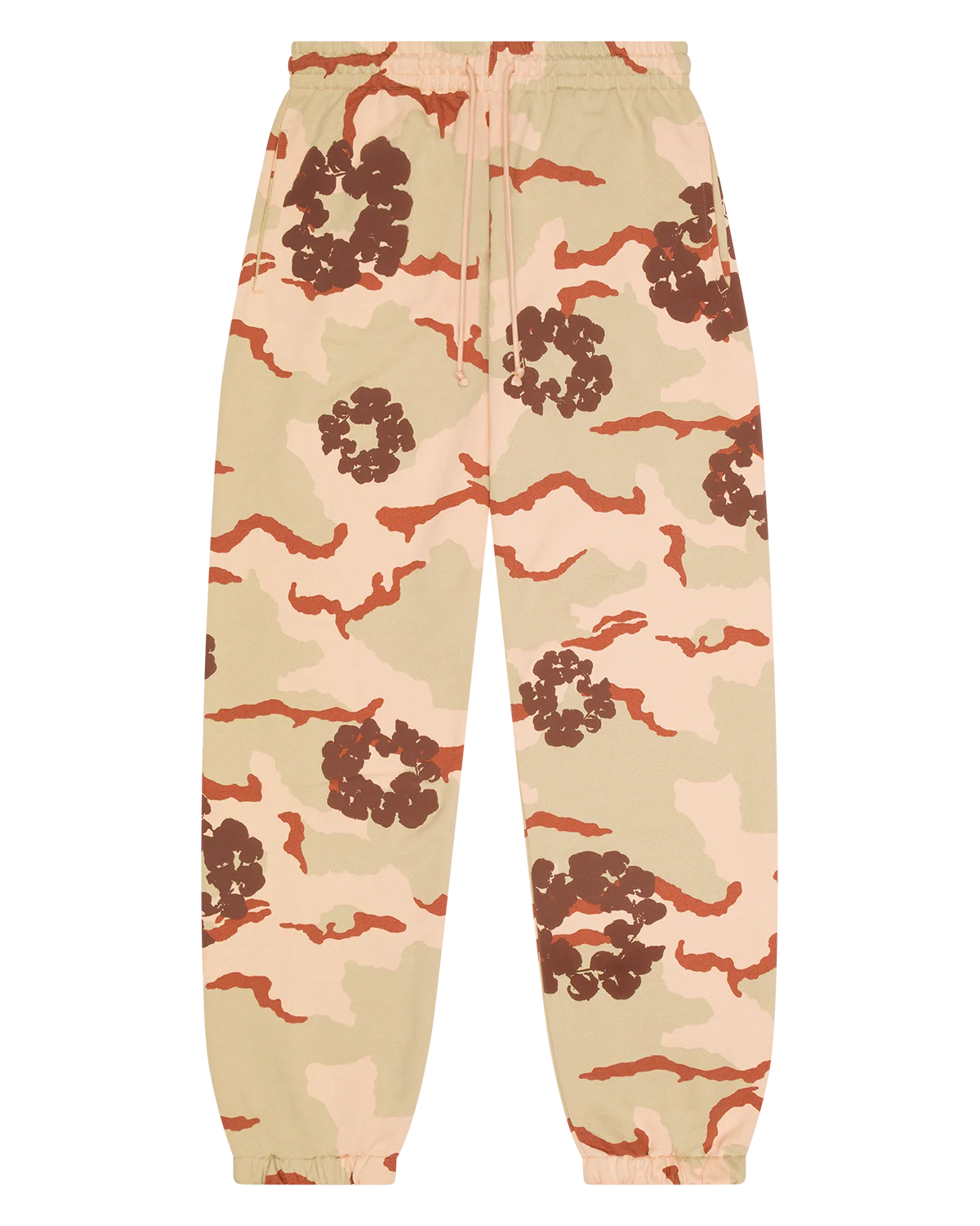 Denim Tears Tan Camo Cotton Wreath Joggers
