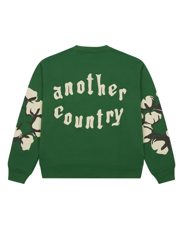 Denim Tears "Cactus Tears" Crewneck- Green