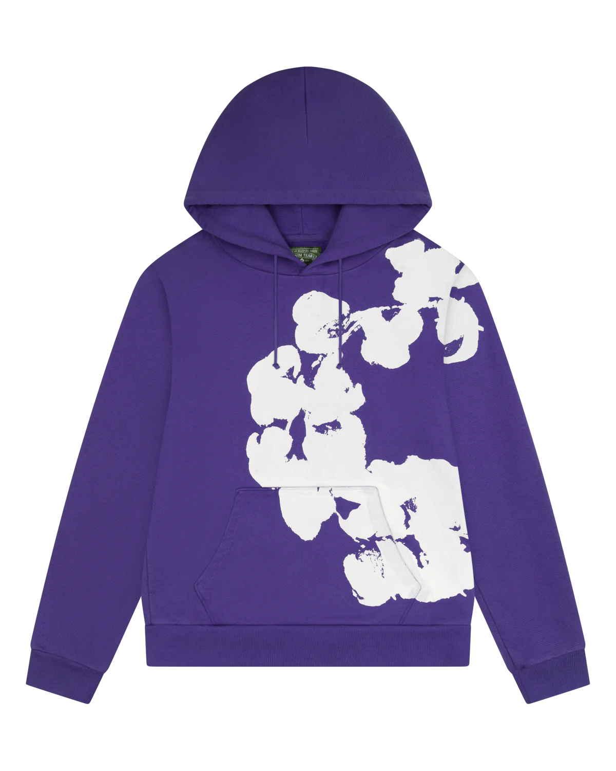 Denim Tears Biggie Cotton Wreath Sweatshirt- Purple