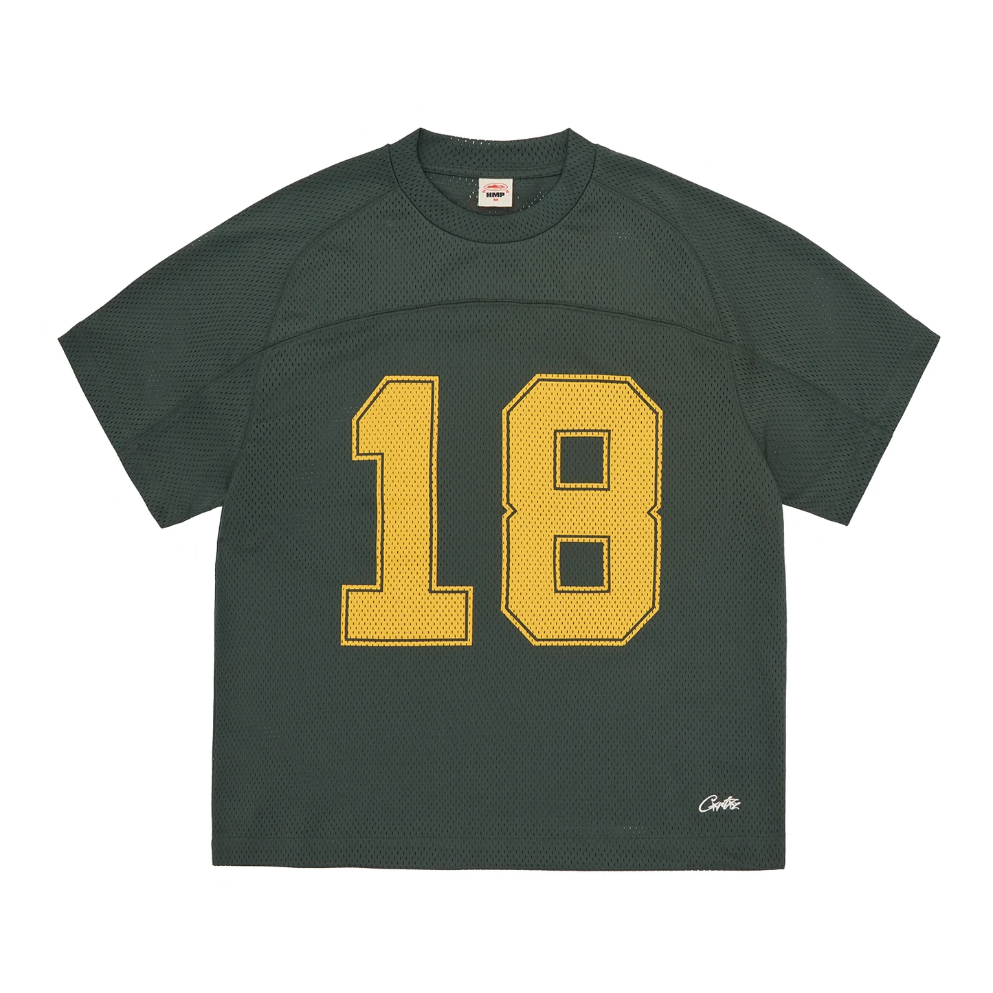 Corteiz HMP Mesh Panel Jersey- Forest Green