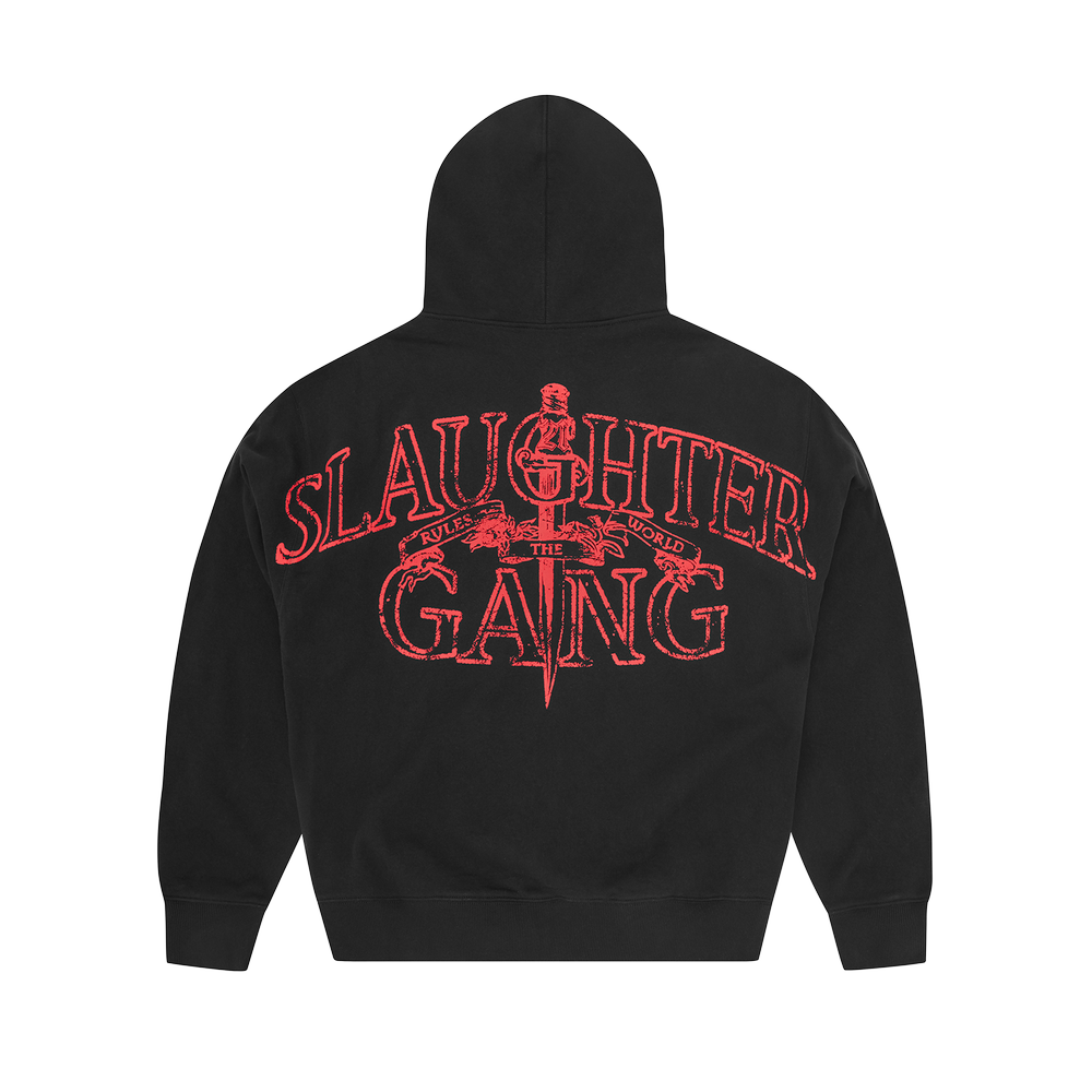 Corteiz x Slaughter Gang 21 Savage Zip-Up Hoodie