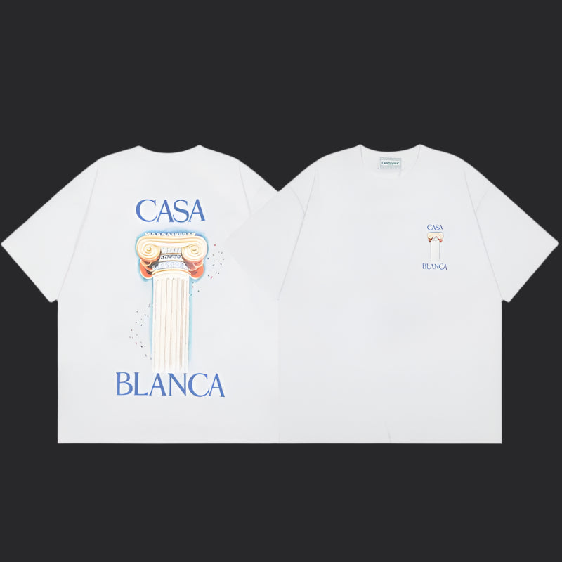 Casablanca T-Shirt- White
