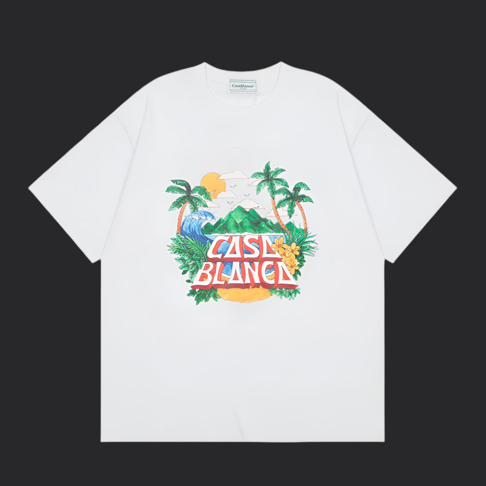 Casablanca T-Shirt- White