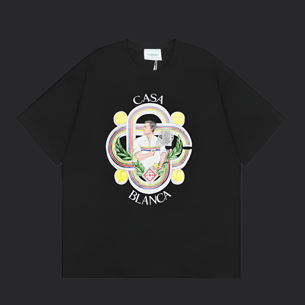Casablanca T-Shirt- Black