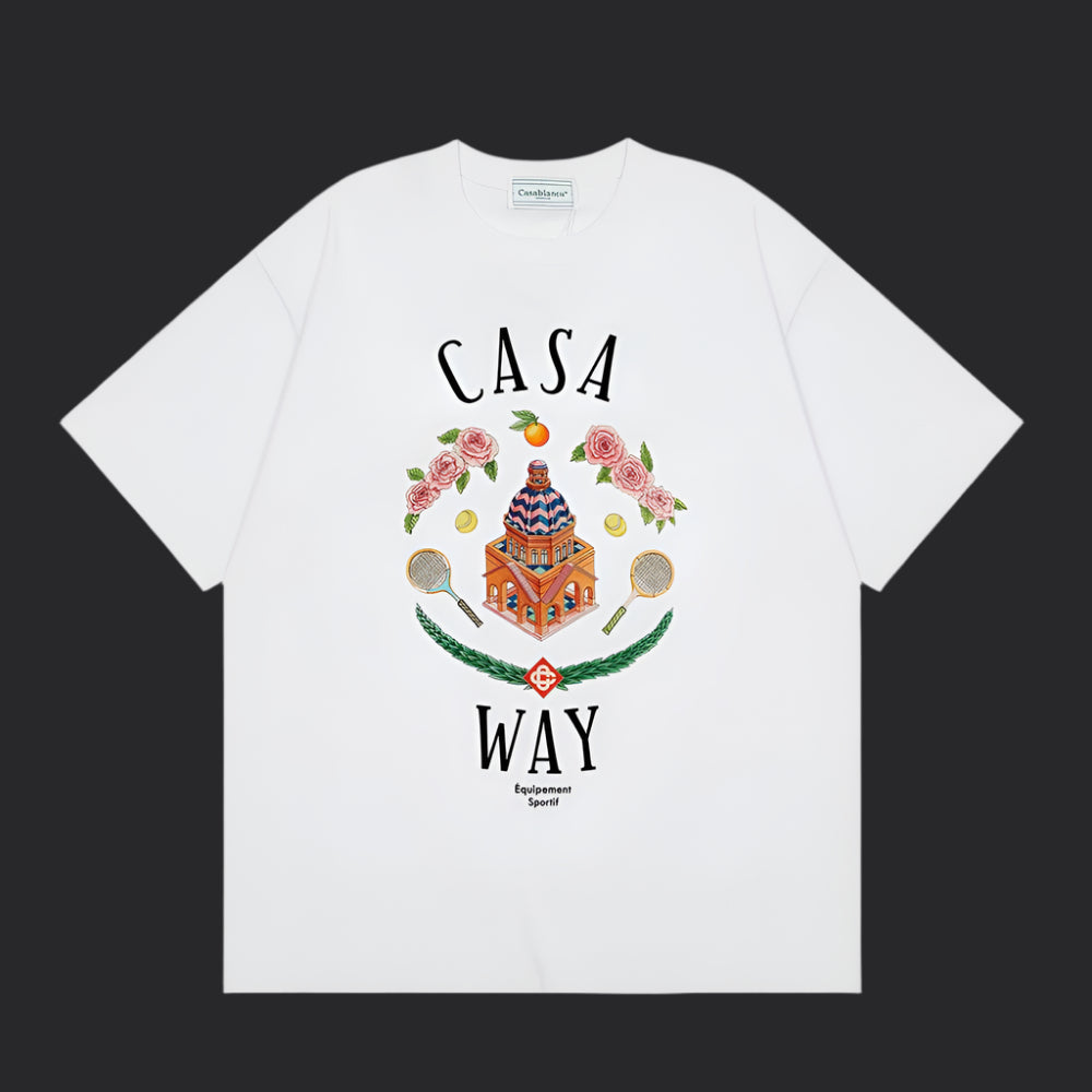 Casablanca T-Shirt- White