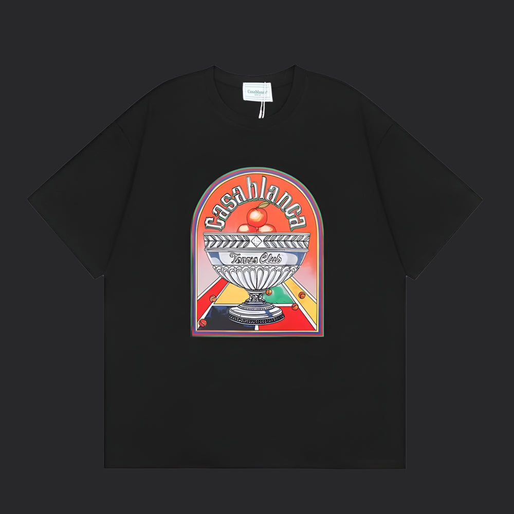 Casablanca T-Shirt- Black