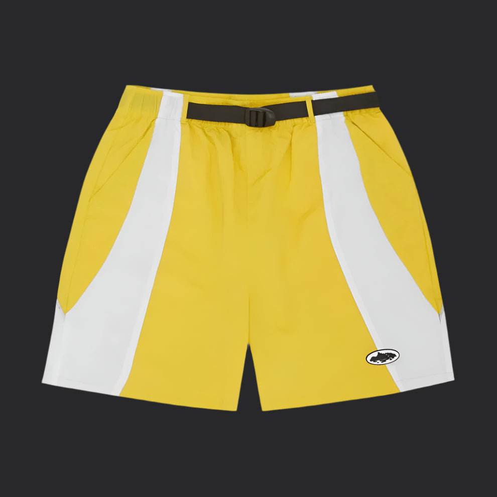 Corteiz Spring Shorts- Yellow