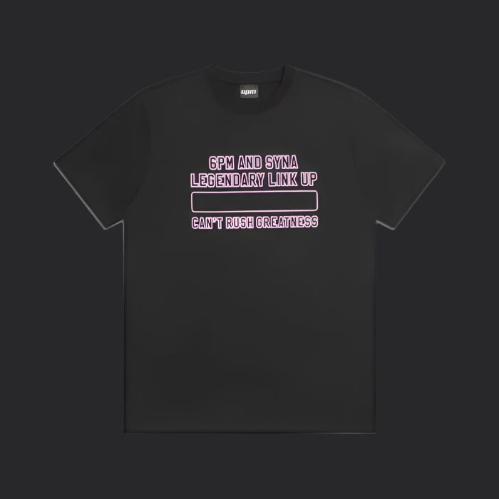 6PM x Syna World Link Up CRG T-Shirt - Black