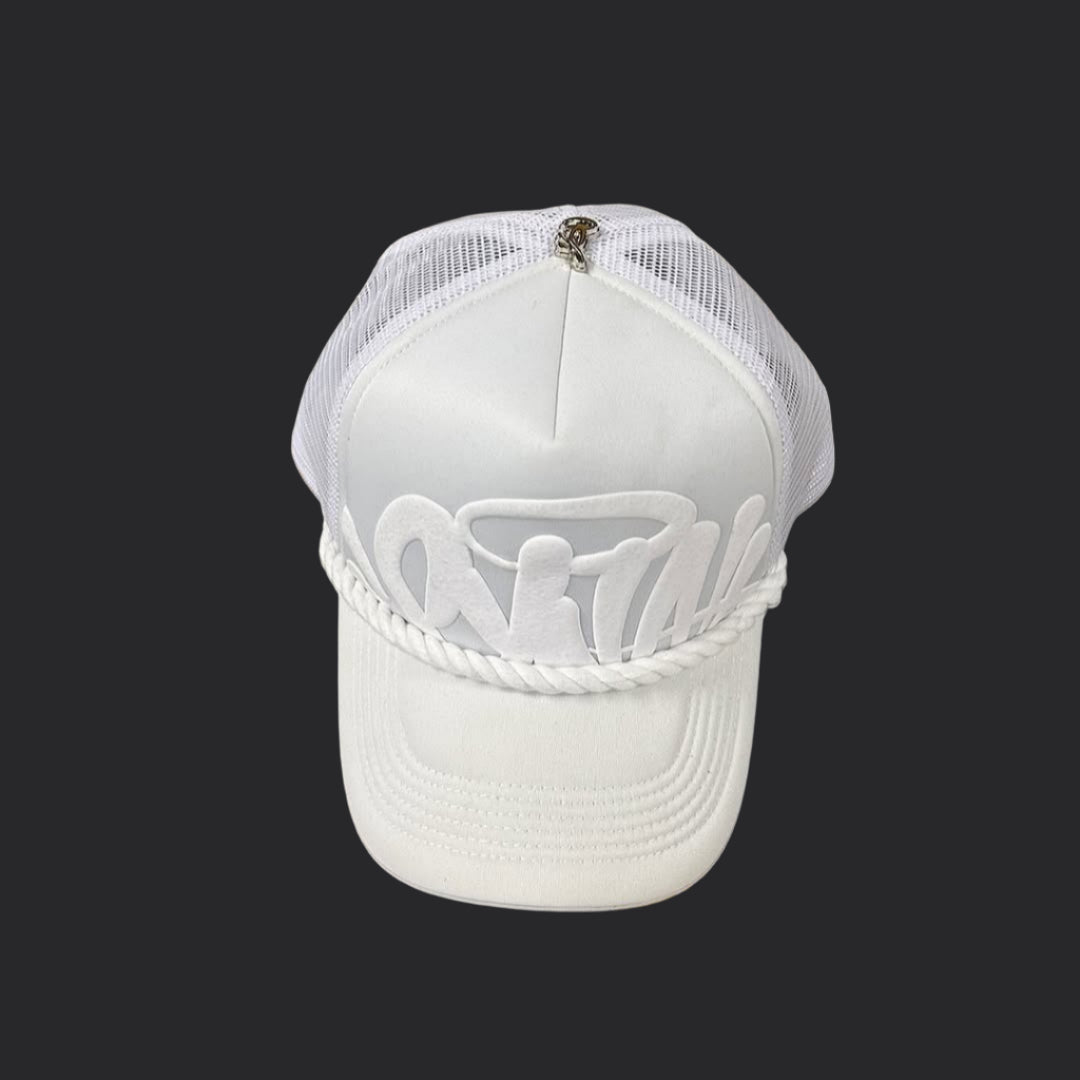 Syna Trucker Cap- White