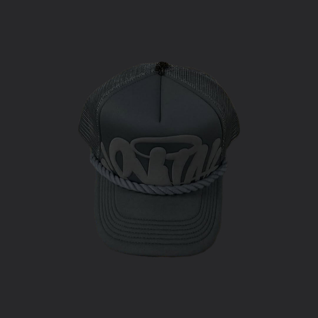 Syna Trucker Cap- Black