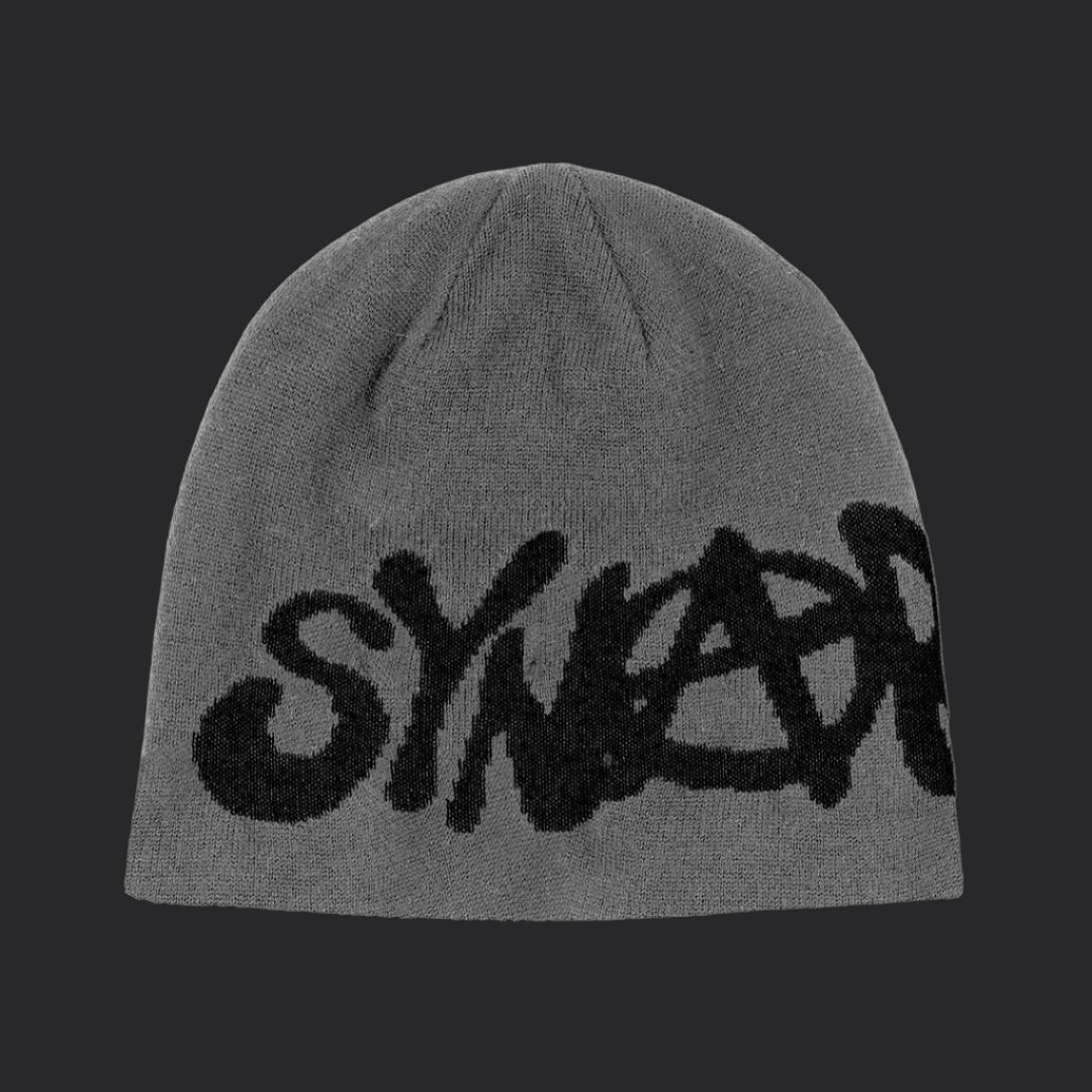 Reversible Synarchy Beanie- Black/Grey