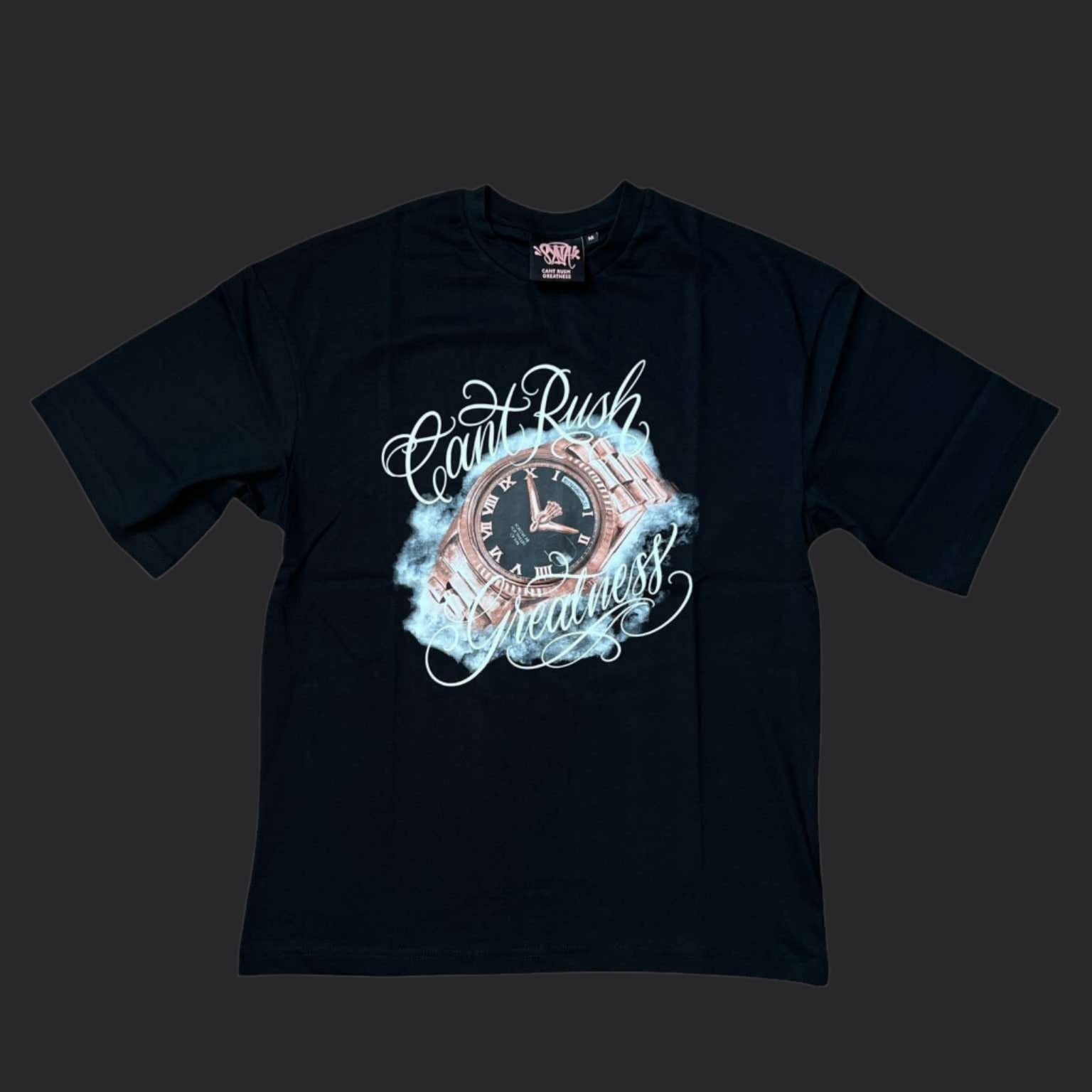 Syna World CRG Watch T-Shirt- Black / Rose Gold