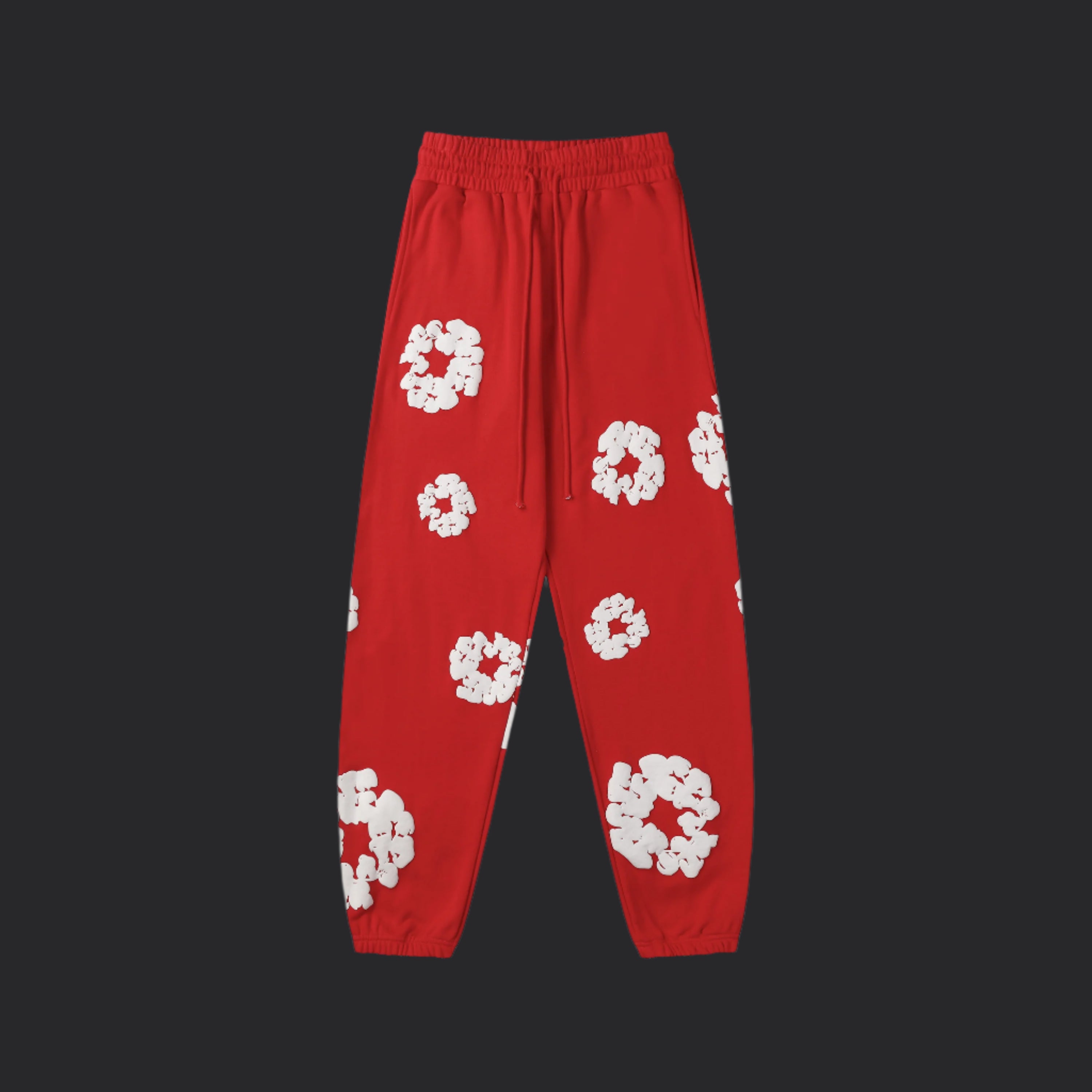Denim Tears Joggers- Red
