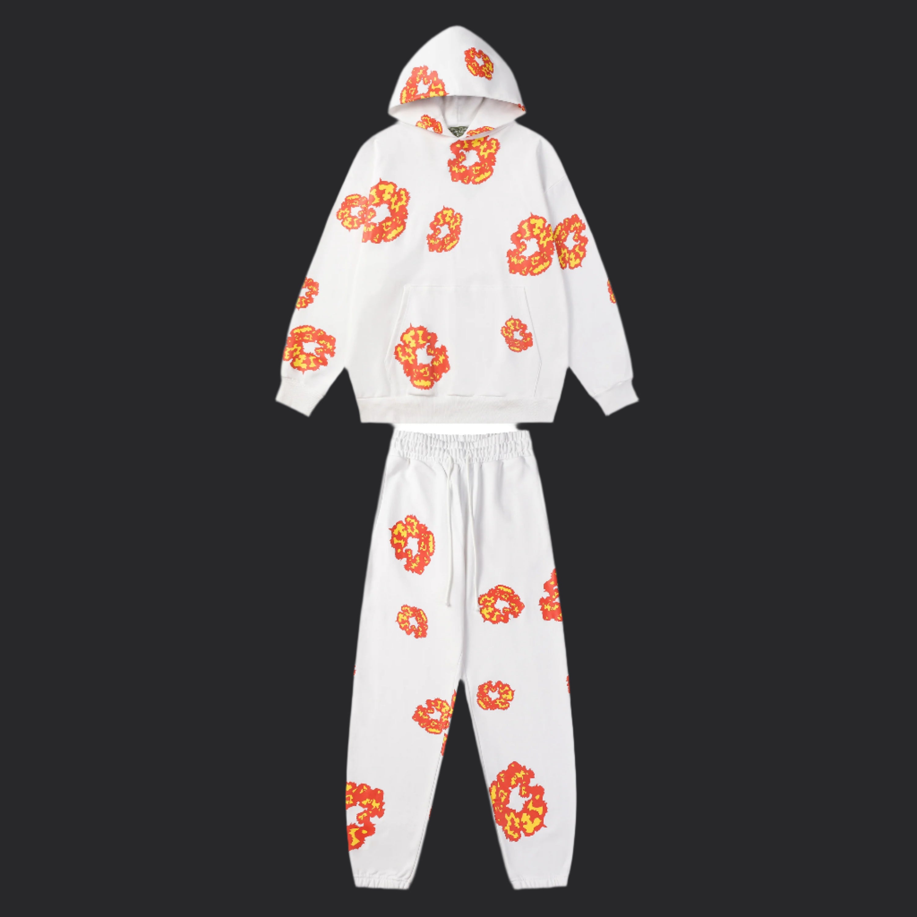 Denim Tears X Offset Tracksuit- White