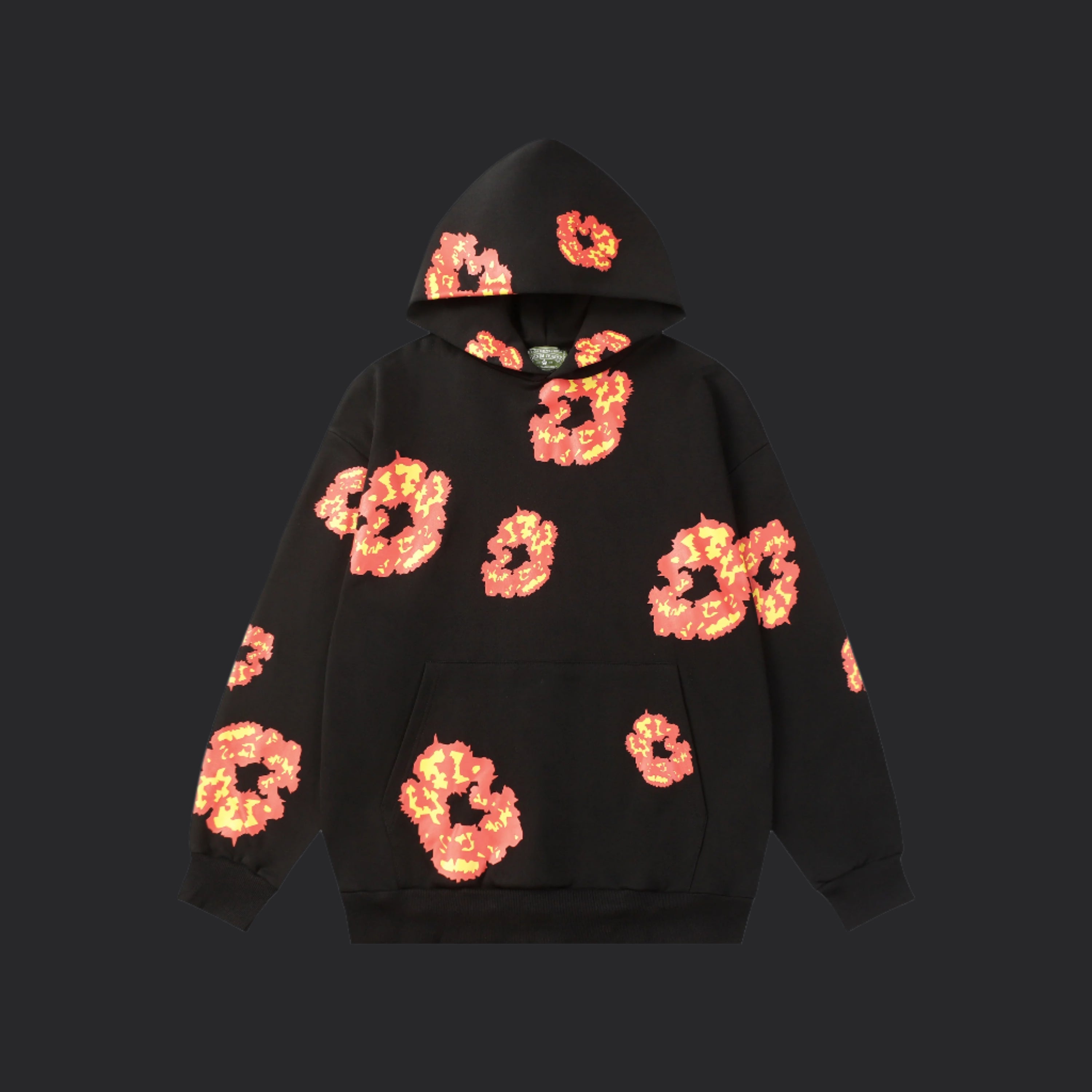 Denim Tears X Offset Hoodie- Black